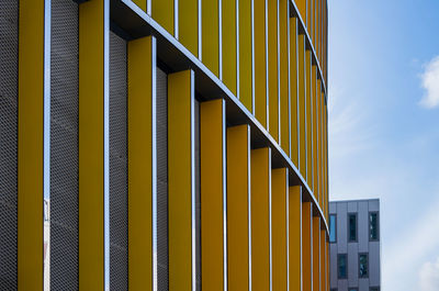 Low angle view of building against sky