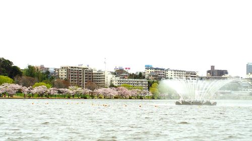 River with buildings in background