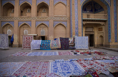 Interior of temple