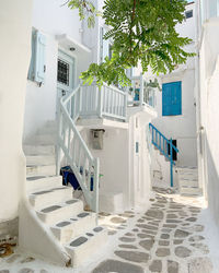 Old town in mykonos