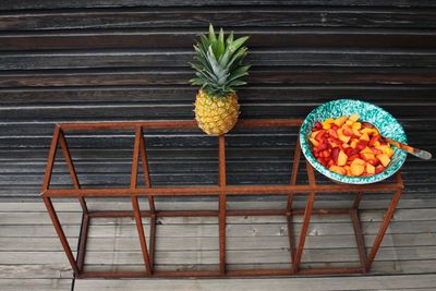 Multi colored flowers on table