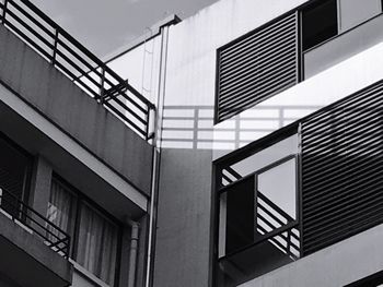 Low angle view of building against sky