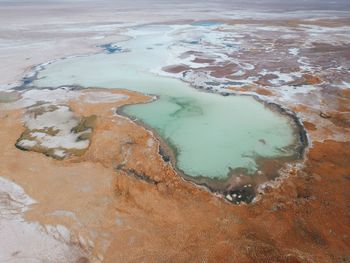 Aerial view of san pedro de atacama