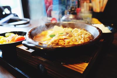 Food served in bowl