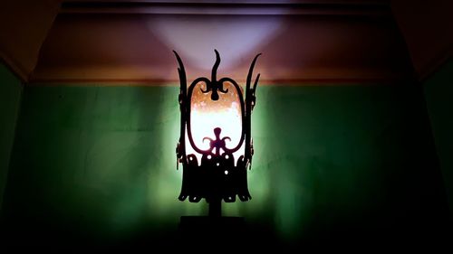 Close-up of floral pattern