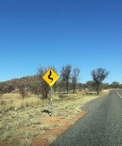 Snake road in australia 