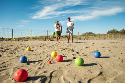 People on beach