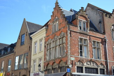 Residential buildings against sky