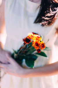 Close-up of flower bouquet