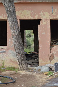 Exterior of old building