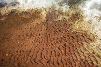 Full frame shot of rippled water