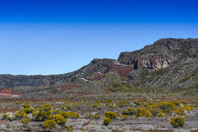 Plaine des sables, piton de la fournaise at reunion island