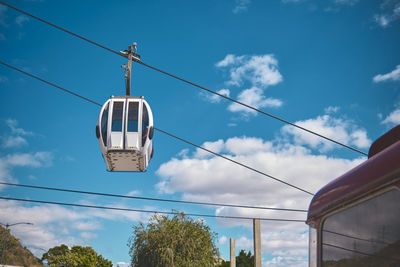 Cabins of cableway to go up to humboldt hotel, waraira repano national park in caracas, venezuela