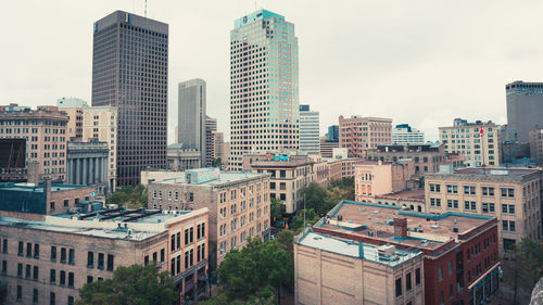 Cityscape against sky
