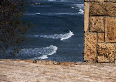 Scenic view of beach