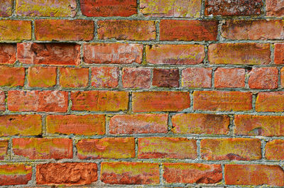 Full frame shot of brick wall