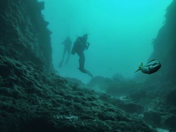 underwater