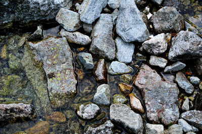 Full frame shot of rocks