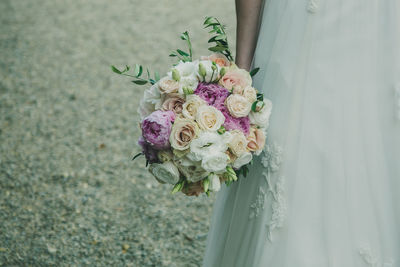 Close-up of rose bouquet