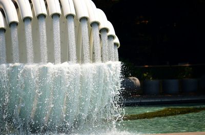 Close-up of splashing water