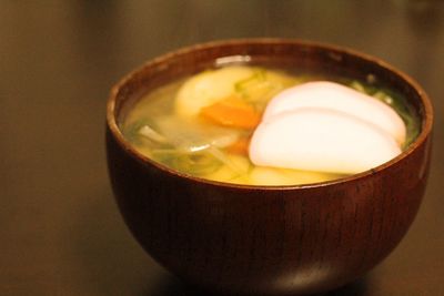 Close-up of food in bowl