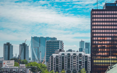 Cityscape against sky