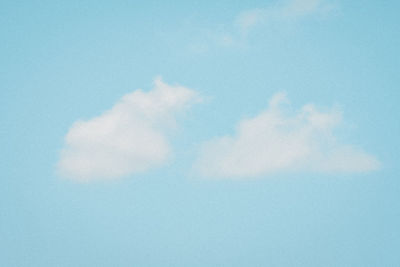 Low angle view of clouds in sky