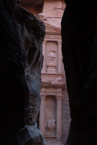 Low angle view of historical building