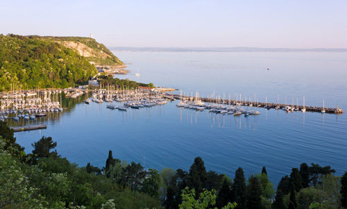 Panoramic view of sea against sky