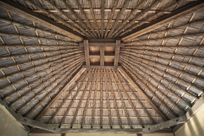 Low angle view of ceiling in building