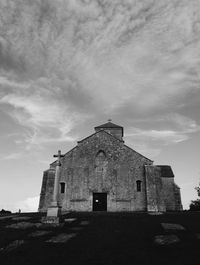 Low angle view of cathedral against sky