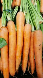 Close-up of vegetables for sale at market stall