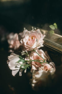 Close-up of rose bouquet