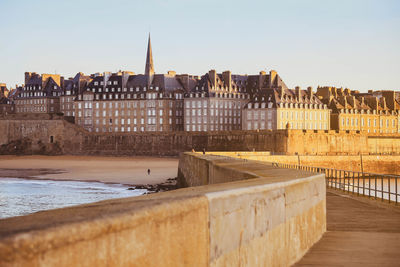 Saint malo in brittany, france 