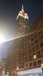 Low angle view of modern building