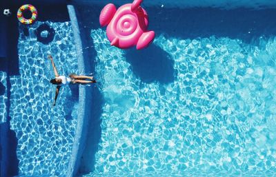 Close-up of swimming pool