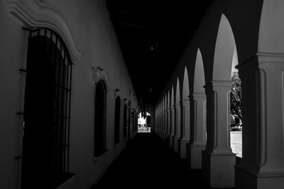 Corridor of building