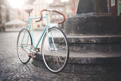 Classy old vintage italian bike 