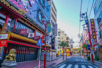 Buildings in city