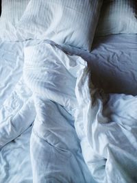 Full frame shot of bed