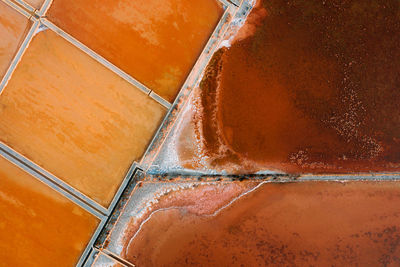 Full frame shot of water on wall