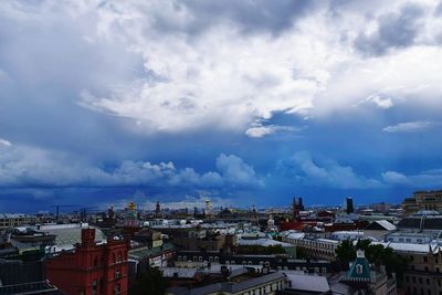 Cityscape against sky