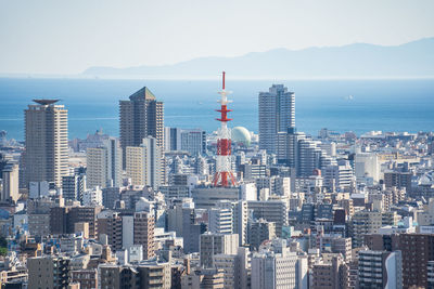 Cityscape against sky