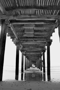 Lowestoft claremont pier from below