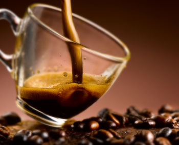 Close-up of coffee cup