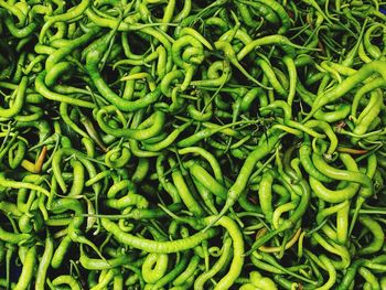 Full frame shot of vegetables for sale in market