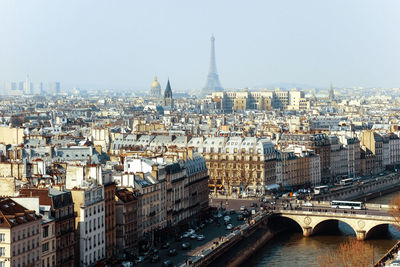 Cityscape of paris