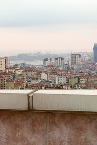 High angle view of cityscape