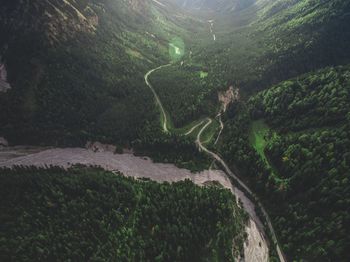 Scenic view of mountain landscape