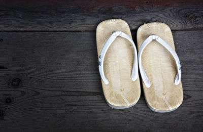 Traditional japanese sandals